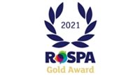 An image of the ROSPA Gold award logo